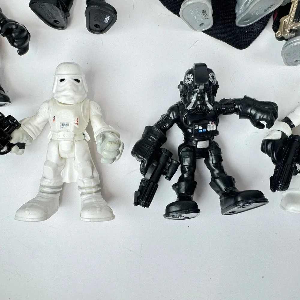 Lot 7 Fisher-Price Imaginext Star Wars Troopers Blasters Capes Hasbro Figures